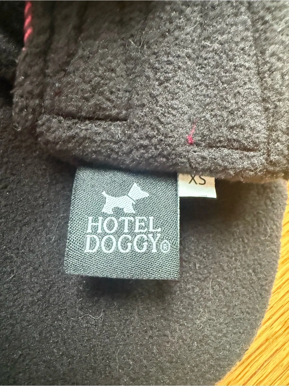 Hotel Doggy XS dog pet cat buffalo plaid red black coat jacket Xsmall